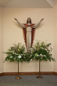 St. Catherine of Sweden Resurrection statue